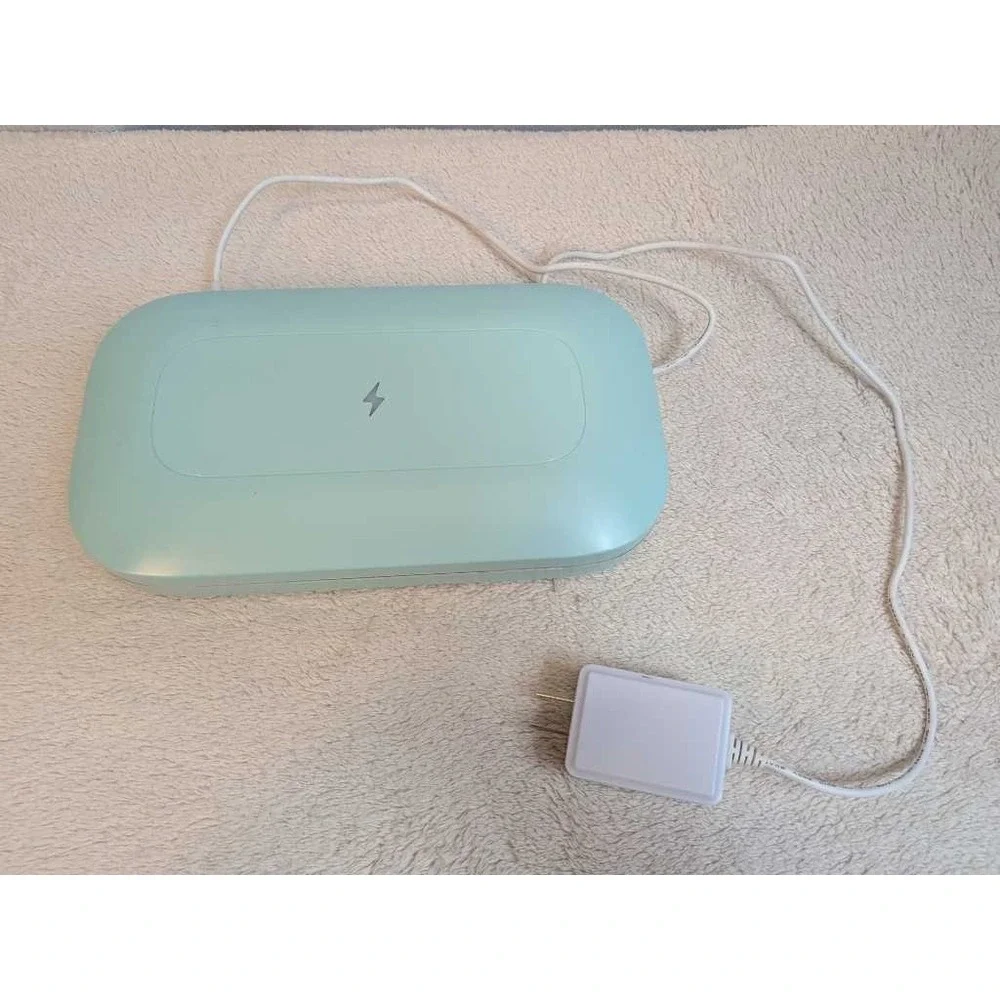 PhoneSoap Pro UV Sanitizer Cleaner & Charger Model PSProv1M 2020 Teal Green
